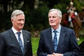 King Philippe & Queen Mathilde of Belgium State Visit To France - Day One