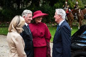 King Philippe & Queen Mathilde of Belgium State Visit To France - Day One