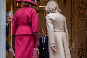 King Philippe & Queen Mathilde of Belgium State Visit To France - Day One