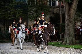 King Philippe & Queen Mathilde of Belgium State Visit To France - Day One