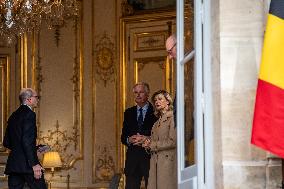 King Philippe & Queen Mathilde of Belgium State Visit To France - Day One