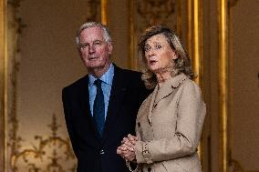 King Philippe & Queen Mathilde of Belgium State Visit To France - Day One