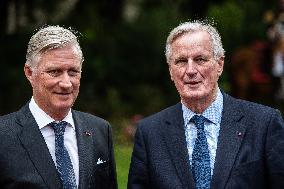 King Philippe & Queen Mathilde of Belgium State Visit To France - Day One