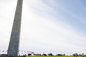 Indigenous Demonstrators Arrive To DC On Horseback