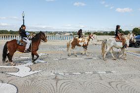 Indigenous Demonstrators Arrive To DC On Horseback