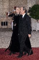 State Dinner in Honor of King and Queen of Belgium At Elysee - Paris