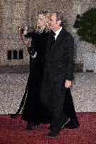 State Dinner in Honor of King and Queen of Belgium At Elysee - Paris