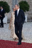 State Dinner in Honor of King and Queen of Belgium At Elysee - Paris