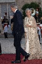 State Dinner in Honor of King and Queen of Belgium At Elysee - Paris