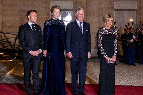 State Dinner In Honor Of King And Queen Of Belgium