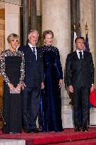 State Dinner In Honor Of King And Queen Of Belgium