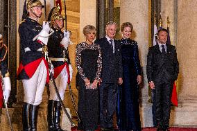 State Dinner In Honor Of King And Queen Of Belgium