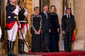 State Dinner In Honor Of King And Queen Of Belgium