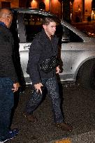 Nick Jonas Arrives At His Hotel - Paris