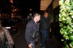 Nick Jonas Arrives At His Hotel - Paris