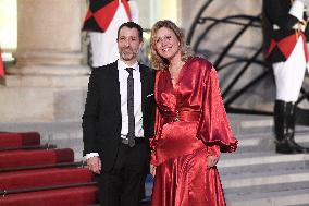 State Dinner In Honor Of King And Queen Of Belgium - Paris