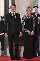 State Dinner In Honor Of King And Queen Of Belgium - Paris