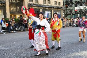 New York Celebrates The 80th Columbus Day Parade