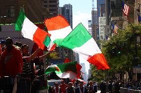 New York Celebrates The 80th Columbus Day Parade