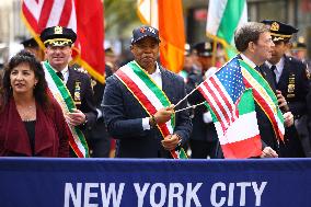 New York Celebrates The 80th Columbus Day Parade