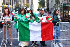 New York Celebrates The 80th Columbus Day Parade