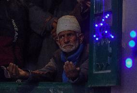 Kashmiri Muslims Pray At Shrine Of Sheikh Syed Abdul Qadir Jeelani In Srinagar