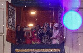 Kashmiri Muslims Pray At Shrine Of Sheikh Syed Abdul Qadir Jeelani In Srinagar