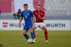 Malta v Moldova - UEFA Nations League, League D, Group D2