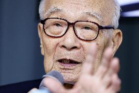 Nobel Peace Prize winning Japanese atomic bomb survivors group