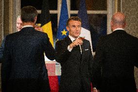 State Dinner In Honor Of King And Queen Of Belgium - Paris