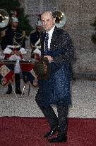 State Dinner In Honor Of King And Queen Of Belgium - Paris