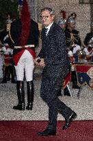 State Dinner In Honor Of King And Queen Of Belgium - Paris