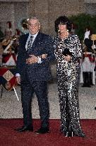 State Dinner In Honor Of King And Queen Of Belgium - Paris