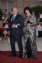 State Dinner In Honor Of King And Queen Of Belgium - Paris