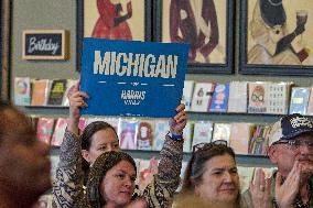 Jill Biden During Harris Rally - Michigan