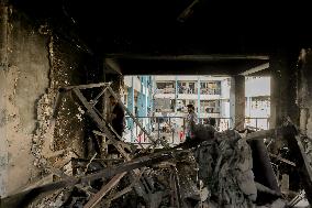 Israeli Airstrike On UNRWA School - Gaza