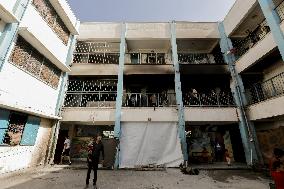 Israeli Airstrike On UNRWA School - Gaza