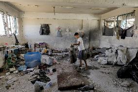 Israeli Airstrike On UNRWA School - Gaza