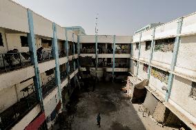 Israeli Airstrike On UNRWA School - Gaza