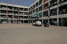 Israeli Airstrike On UNRWA School - Gaza