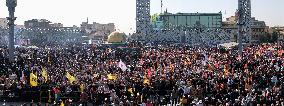 Funeral For General Abbas Nilforoushan In Tehran