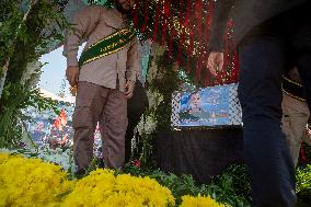 Funeral For General Abbas Nilforoushan In Tehran