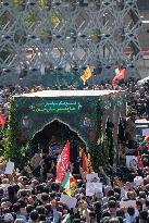 Funeral For General Abbas Nilforoushan In Tehran