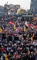 Funeral For General Abbas Nilforoushan In Tehran