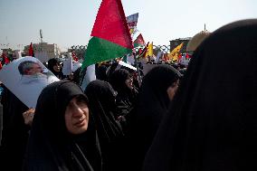 Funeral For General Abbas Nilforoushan In Tehran