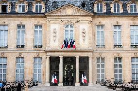 Council Of Ministers At The Elysee Palace