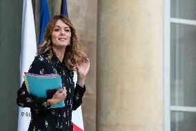 Council Of Ministers At The Elysee Palace