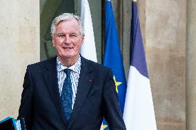 Council Of Ministers At The Elysee Palace