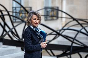 Council Of Ministers At The Elysee Palace