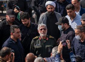 General Esmail Qaani, Commander Of Quds Force, In Tehran